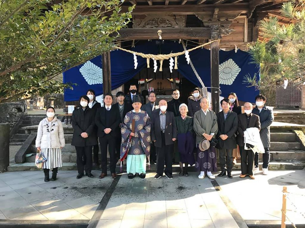 松尾神社にて