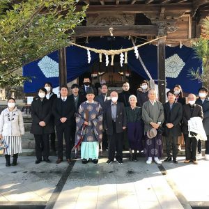 松尾神社にて