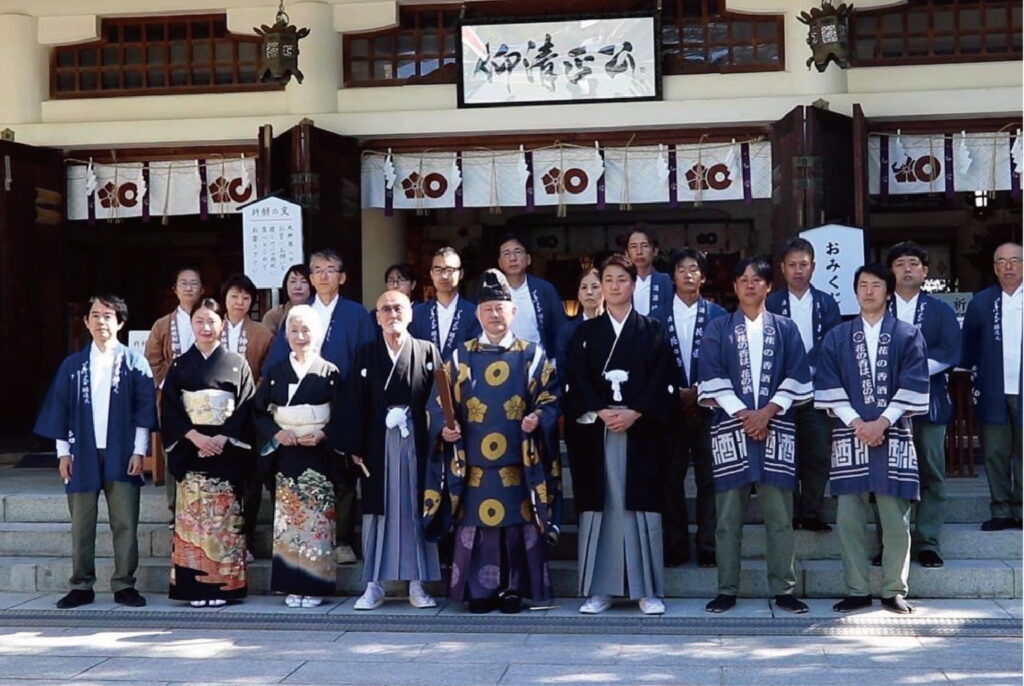 『肥後御国酒 赤酒 花ノ香』加藤神社奉納